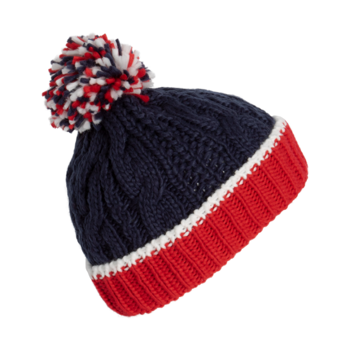 Bonnet en maille tricot
