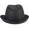 Chapeau de paille style Panama rétro