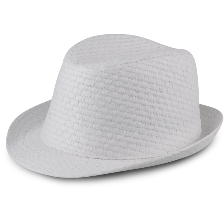 Chapeau de paille style Panama rétro