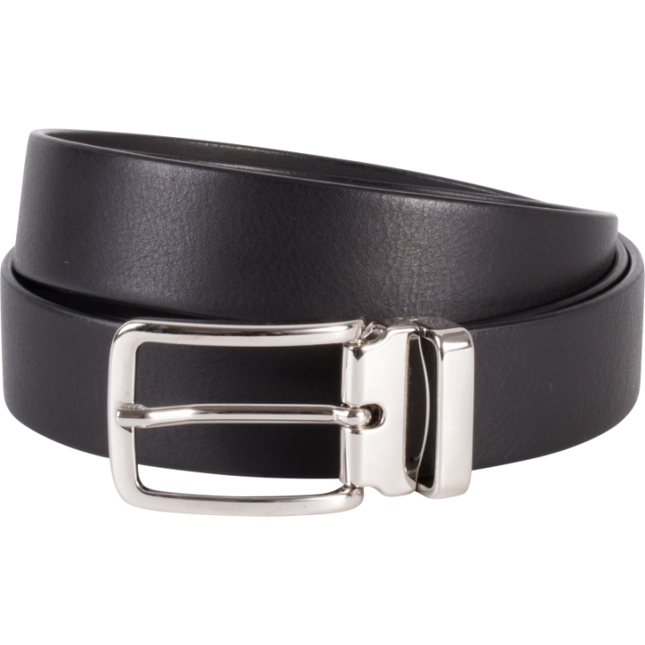 Ceinture classique en cuir pleine fleur, largeur 30mm