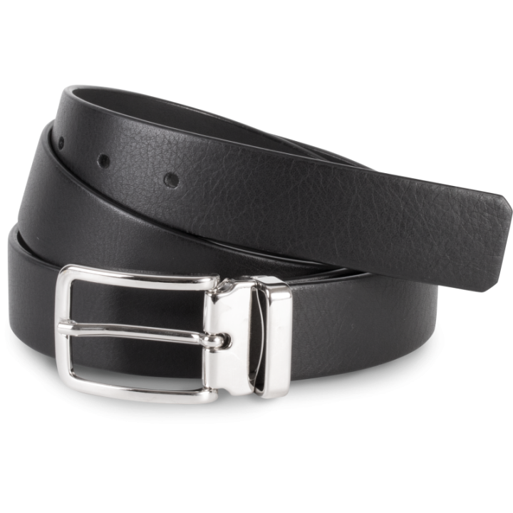 Ceinture classique en cuir pleine fleur, largeur 30mm