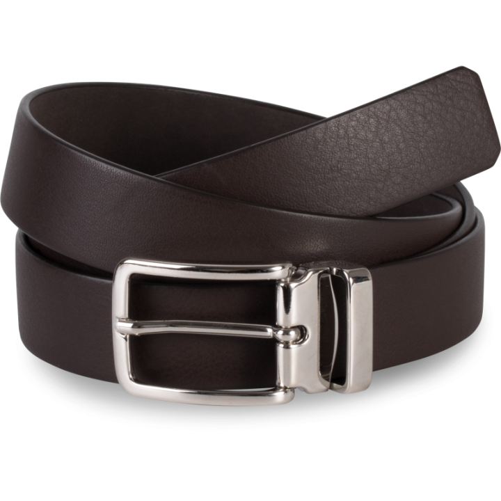 Ceinture classique en cuir pleine fleur, largeur 30mm