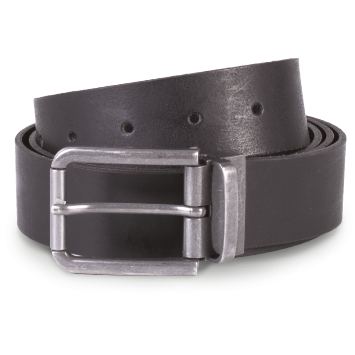 Ceinture en cuir à bord franc 35mm