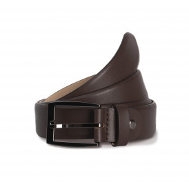 Ceinture classique à bord arrondi réglable
