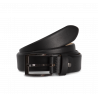 Ceinture classique à bord arrondi réglable