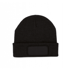 Bonnet en fibres recyclés avec patch de personnalisation (2)