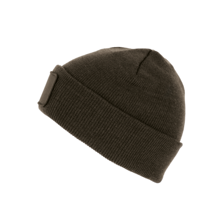 Bonnet en fibres recyclés avec patch de personnalisation