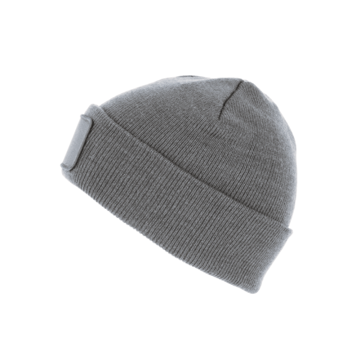 Bonnet en fibres recyclés avec patch de personnalisation