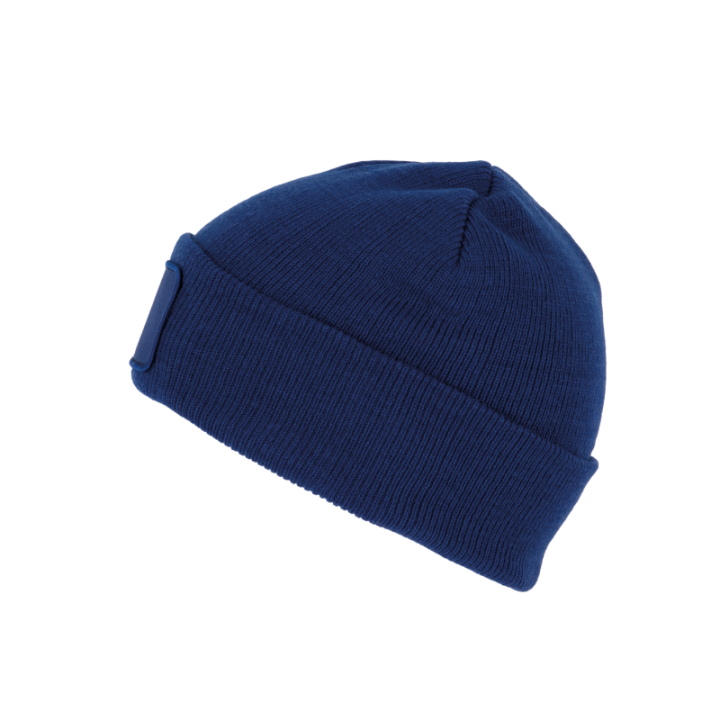 Bonnet en fibres recyclés avec patch de personnalisation