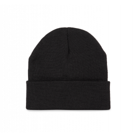 Bonnet recyclé avec revers tricoté