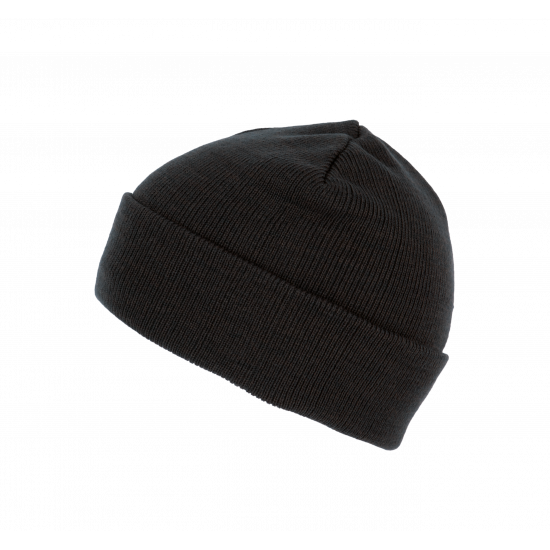 Bonnet recyclé avec revers tricoté
