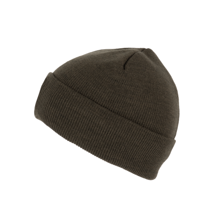 Bonnet recyclé avec revers tricoté