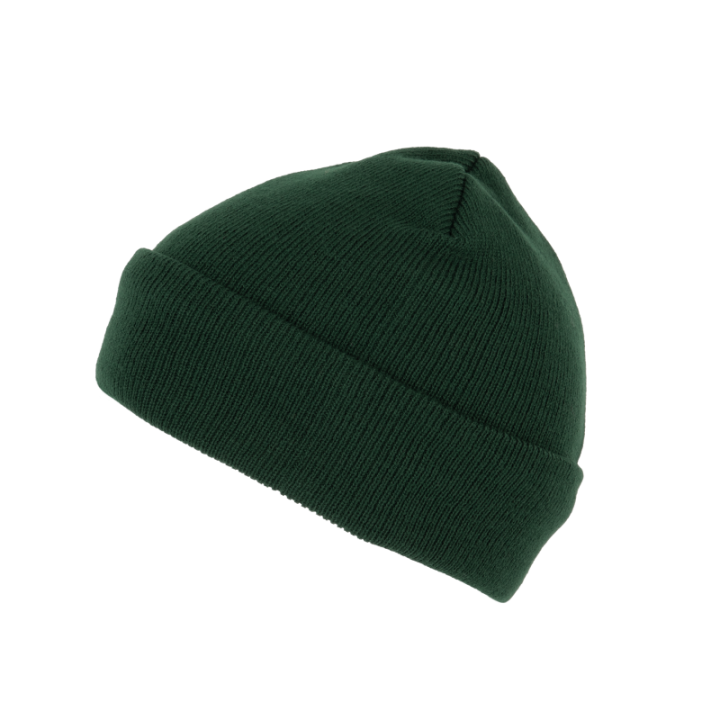 Bonnet recyclé avec revers tricoté