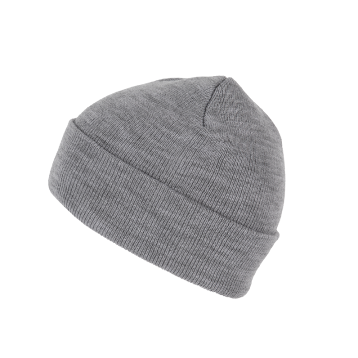 Bonnet recyclé avec revers tricoté