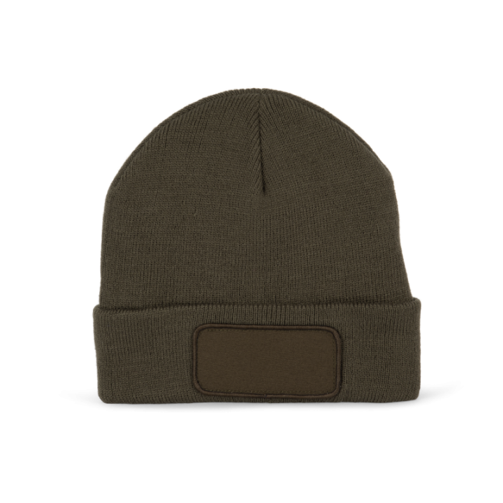 Bonnet avec patch pour personnalisation et doublure thinsulate™