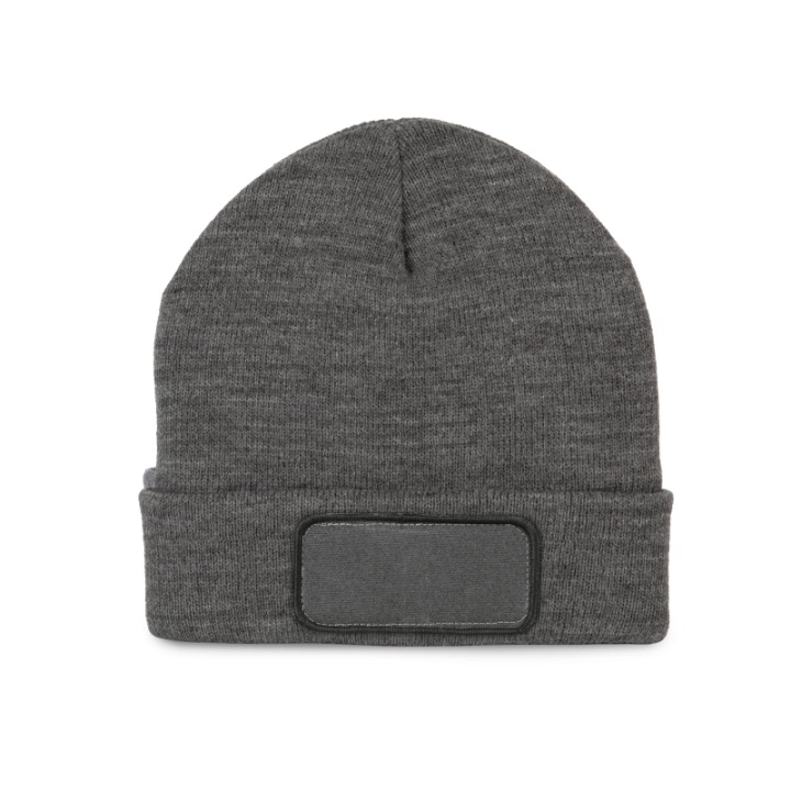 Bonnet avec patch pour personnalisation et doublure thinsulate™