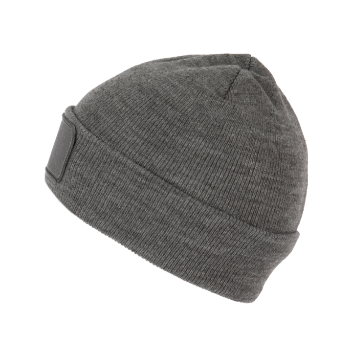 Bonnet avec patch pour personnalisation et doublure thinsulate™