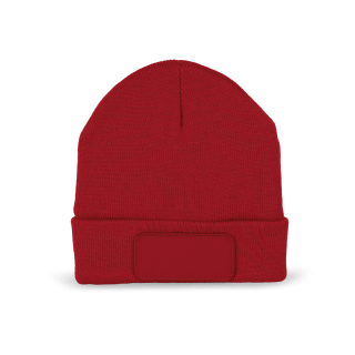 Bonnet avec patch pour personnalisation et doublure thinsulate™