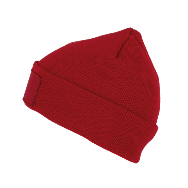 Bonnet avec patch pour personnalisation et doublure thinsulate™