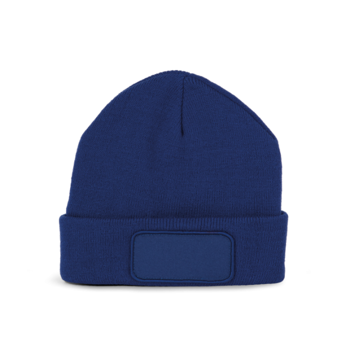 Bonnet avec patch pour personnalisation et doublure thinsulate™
