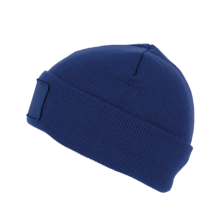 Bonnet avec patch pour personnalisation et doublure thinsulate™
