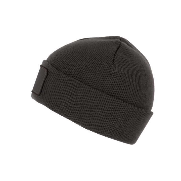 Bonnet avec patch pour personnalisation
