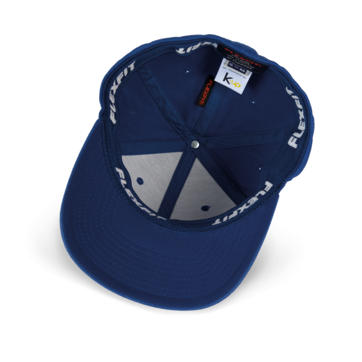 Casquette en coton brossé 6 panneaux