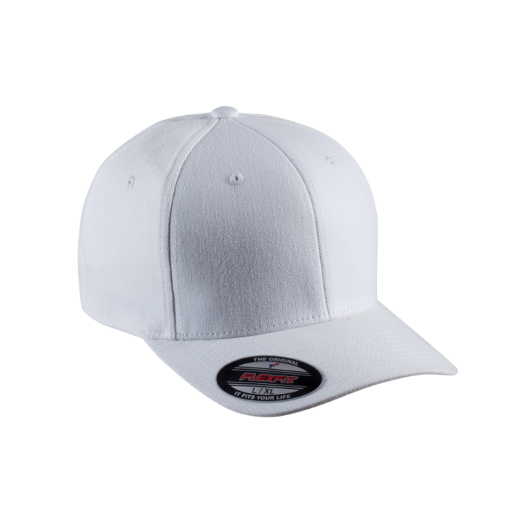 Casquette en coton brossé 6 panneaux