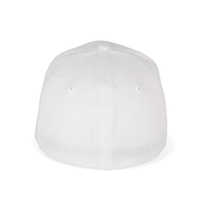 Casquette en coton brossé 6 panneaux