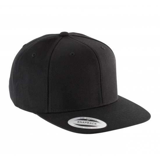 Casquette visière plate 6 panneaux K-UP
