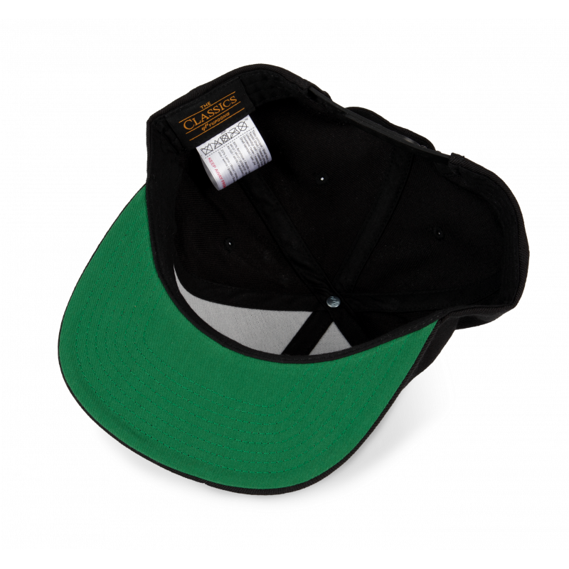 Casquette visière plate 6 panneaux K-UP