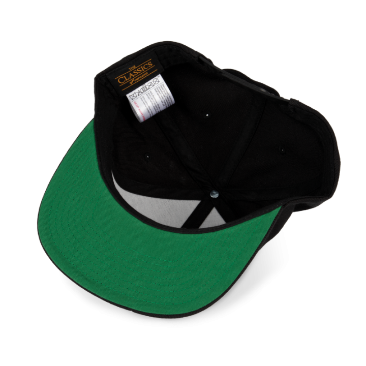 Casquette visière plate 6 panneaux K-UP