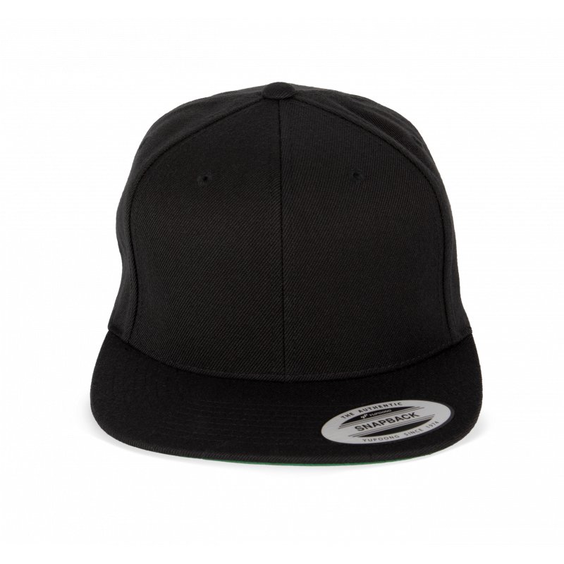 Casquette visière plate 6 panneaux K-UP