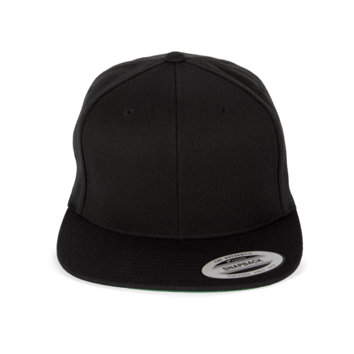 Casquette visière plate 6 panneaux K-UP