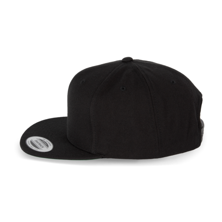 Casquette visière plate 6 panneaux K-UP