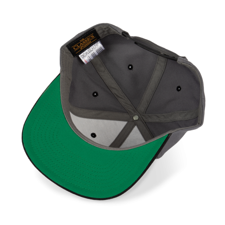 Casquette visière plate 6 panneaux K-UP