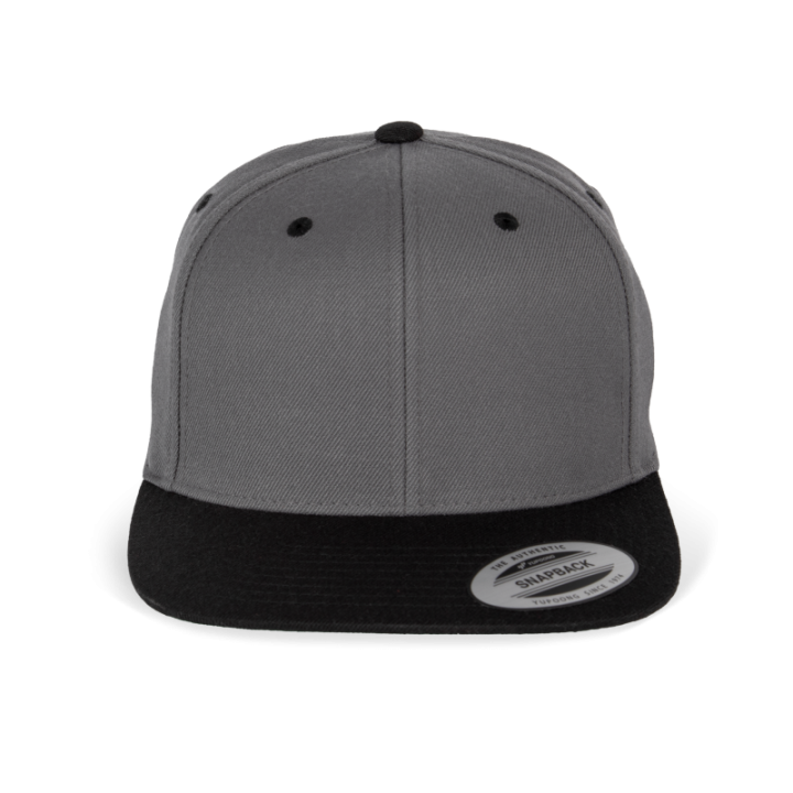 Casquette visière plate 6 panneaux K-UP