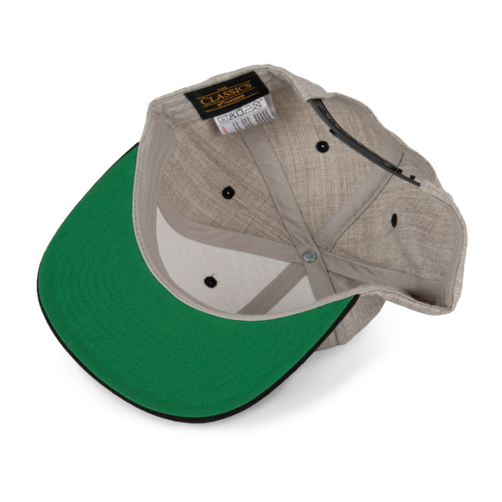 Casquette visière plate 6 panneaux K-UP