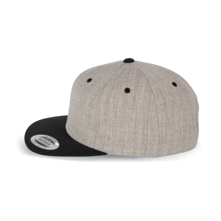 Casquette visière plate 6 panneaux K-UP