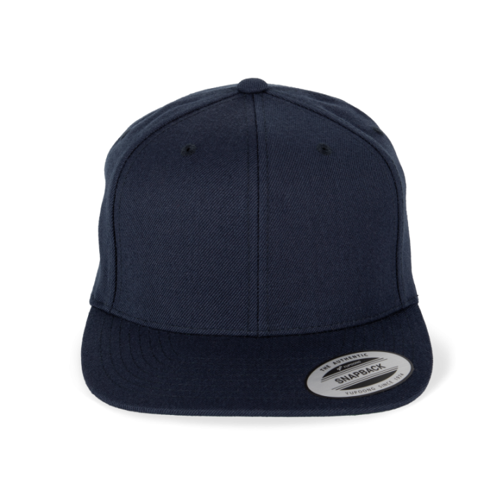 Casquette visière plate 6 panneaux K-UP