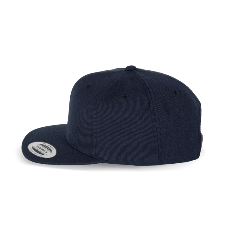 Casquette visière plate 6 panneaux K-UP