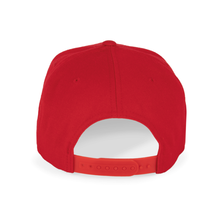 Casquette visière plate 6 panneaux K-UP