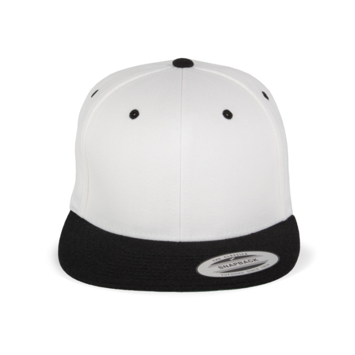 Casquette visière plate 6 panneaux K-UP