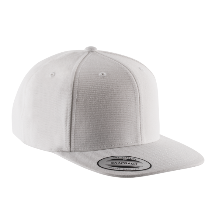 Casquette visière plate 6 panneaux K-UP