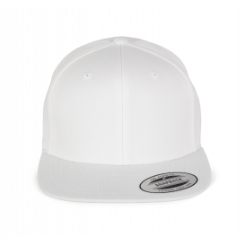 Casquette visière plate 6 panneaux K-UP