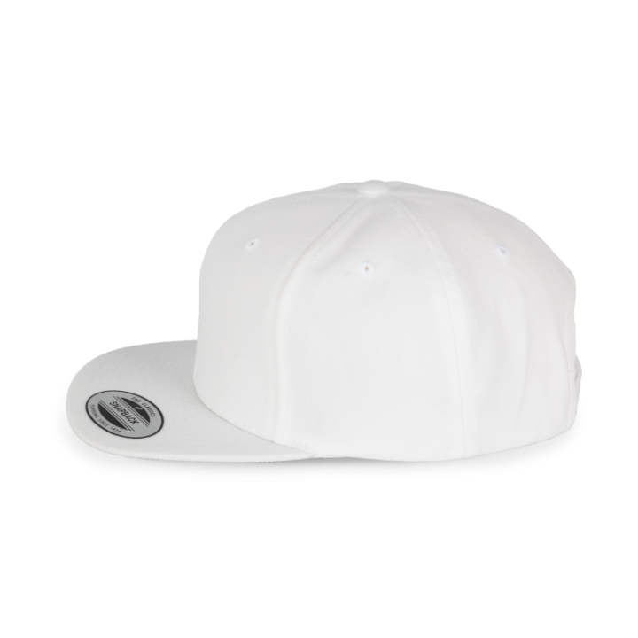 Casquette visière plate 6 panneaux K-UP