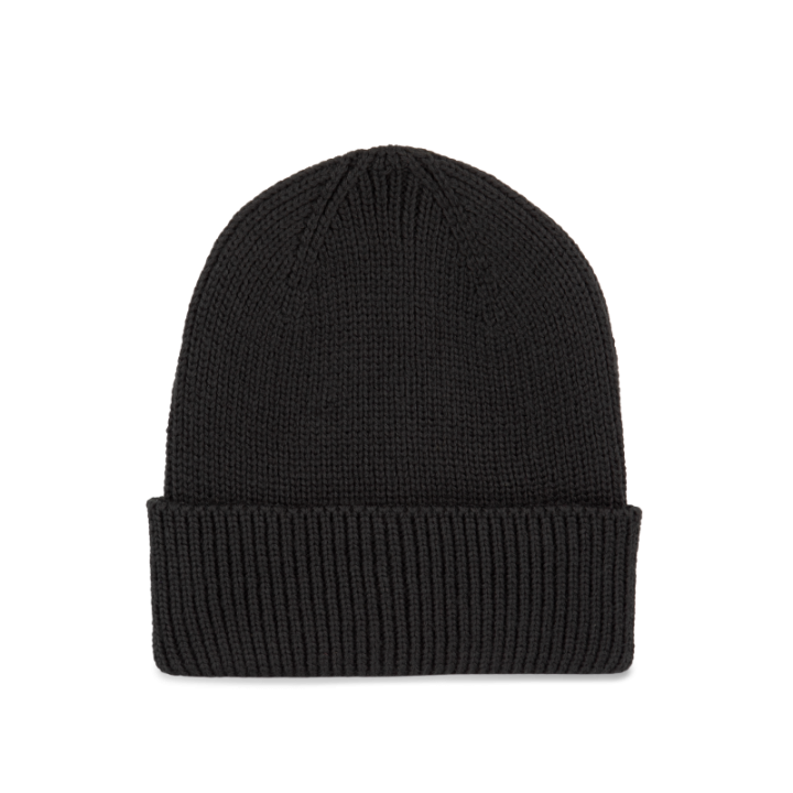Bonnet côtelé avec revers