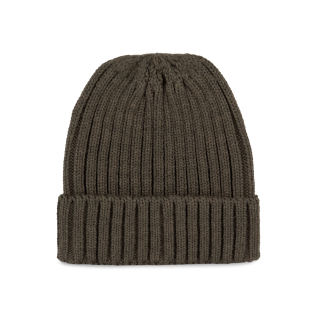 Bonnet à double côte et revers