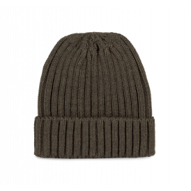Bonnet à double côte et revers