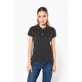 Polo vintage manches courtes femme
